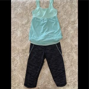 Lululemon cropped athletic pants
